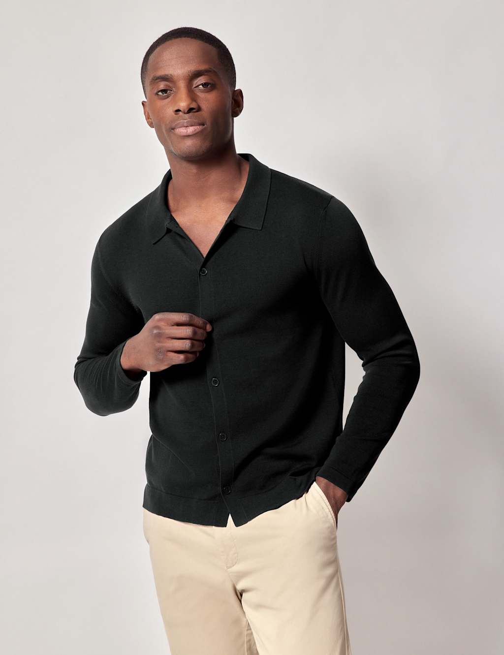 Pure Cotton Polo Shirt