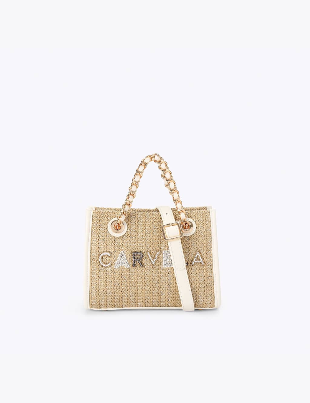 Carvela Women's Top Handle Tote Bag - Beige - Available at M&S
