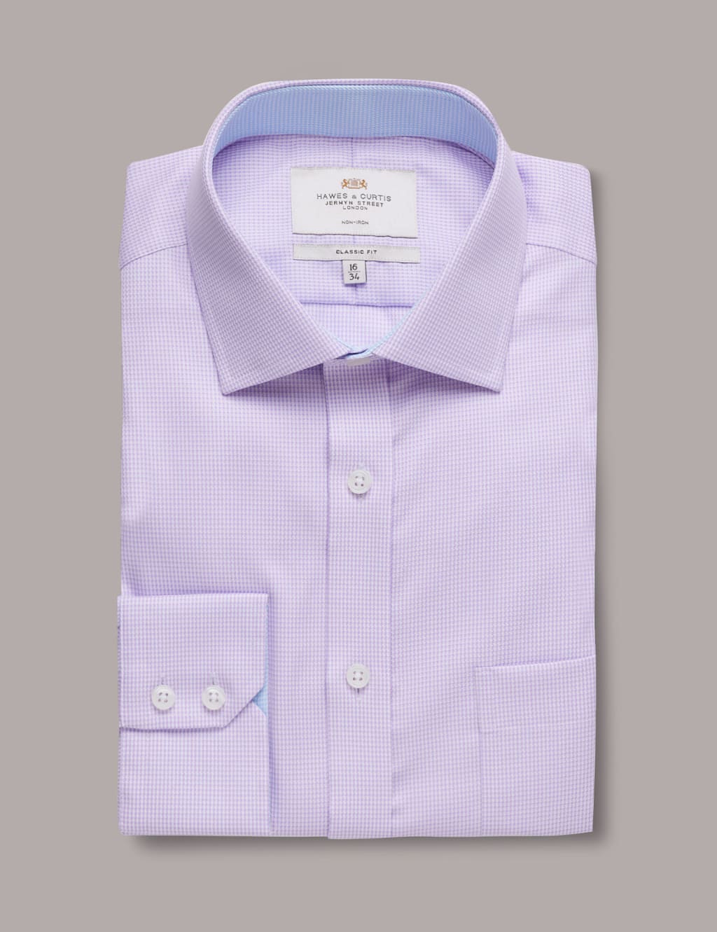 Slim Fit Easy Iron Pure Cotton Shirt