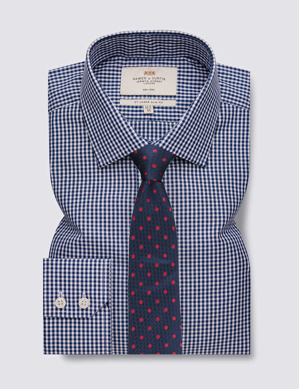 Slim Fit Pure Cotton Check Shirt