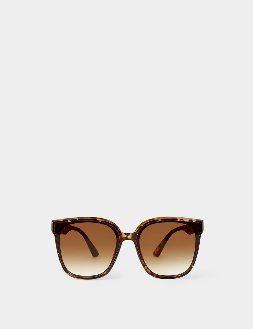 Katie Loxton Women's Oversized Square Sunglasses - Brown Mix - Available at M&S