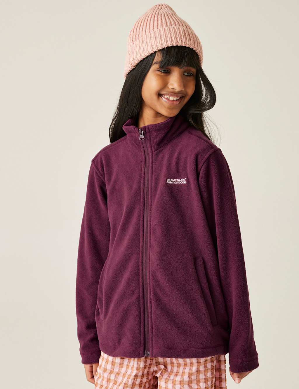 Regatta Girls King II Fleece Jacket (3yrs - 13yrs) - 11-12 - Indigo, Indigo