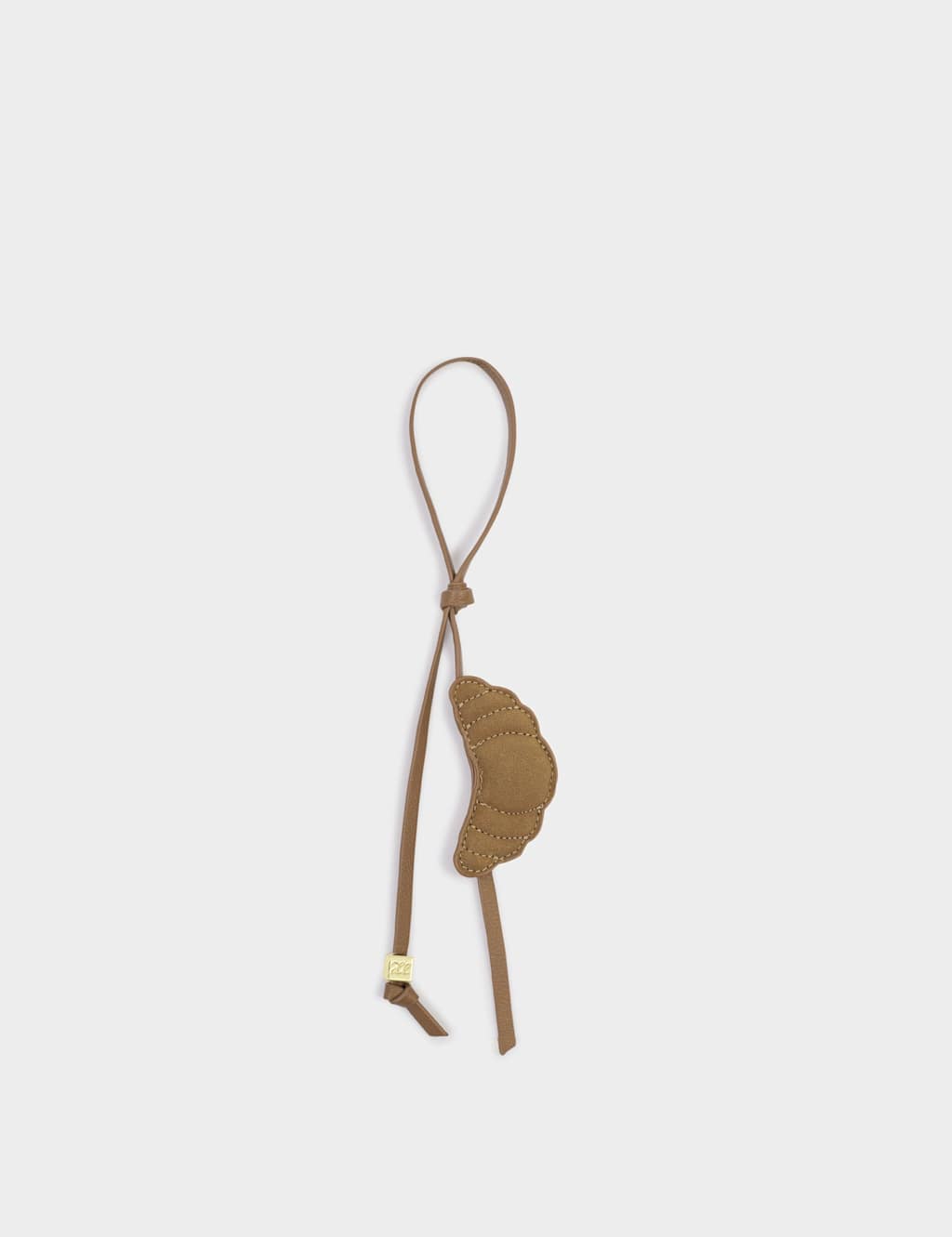 Katie Loxton Women's Croissant Bag Charm - Camel - Available at M&S