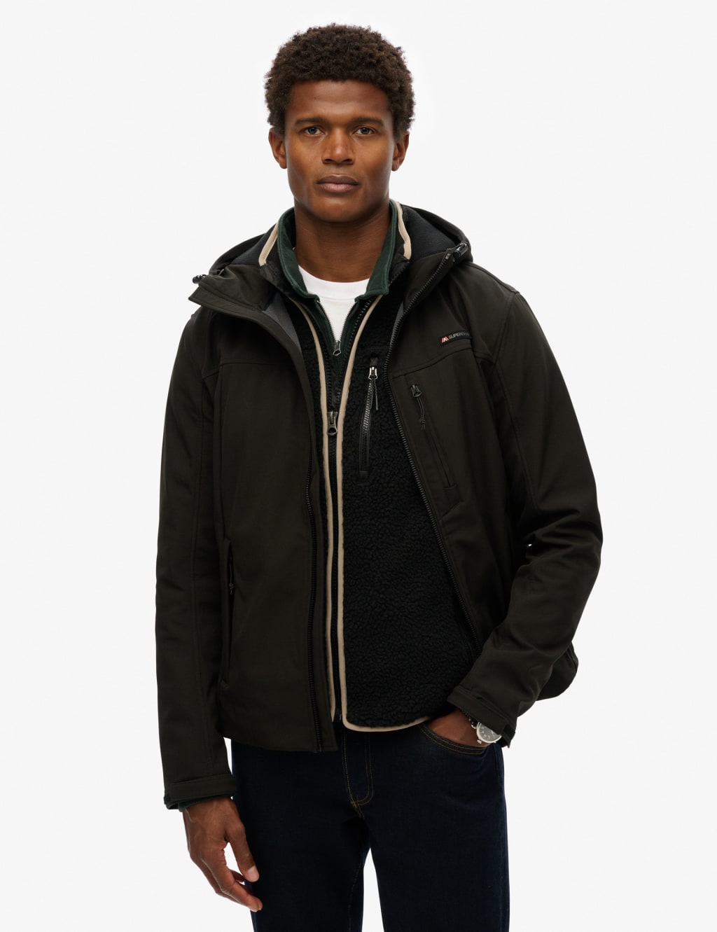 Hooded Sports Jacket