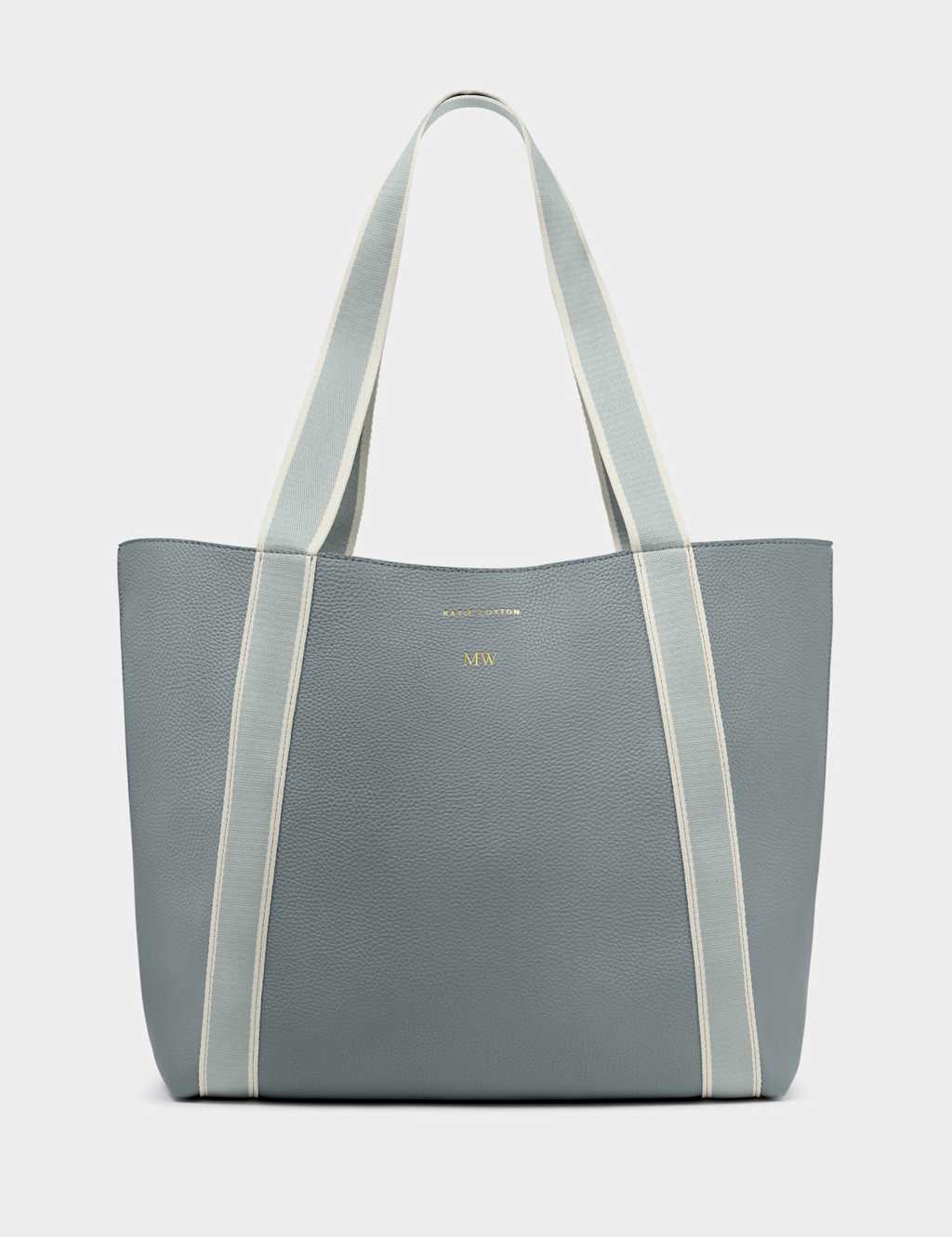 Katie Loxton Women's Personalised Tote Bag - Blue - Available at M&S