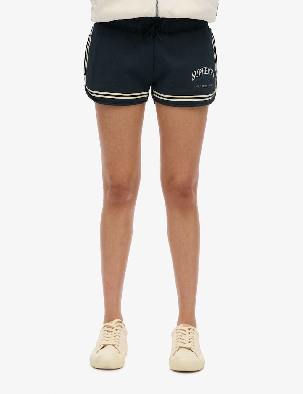 Superdry & Co Cotton Rich Shorts Blue Mix