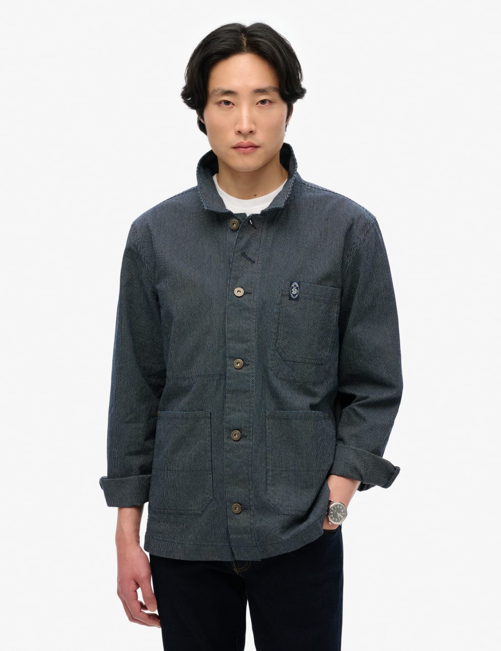 Pure Cotton Utility Jacket