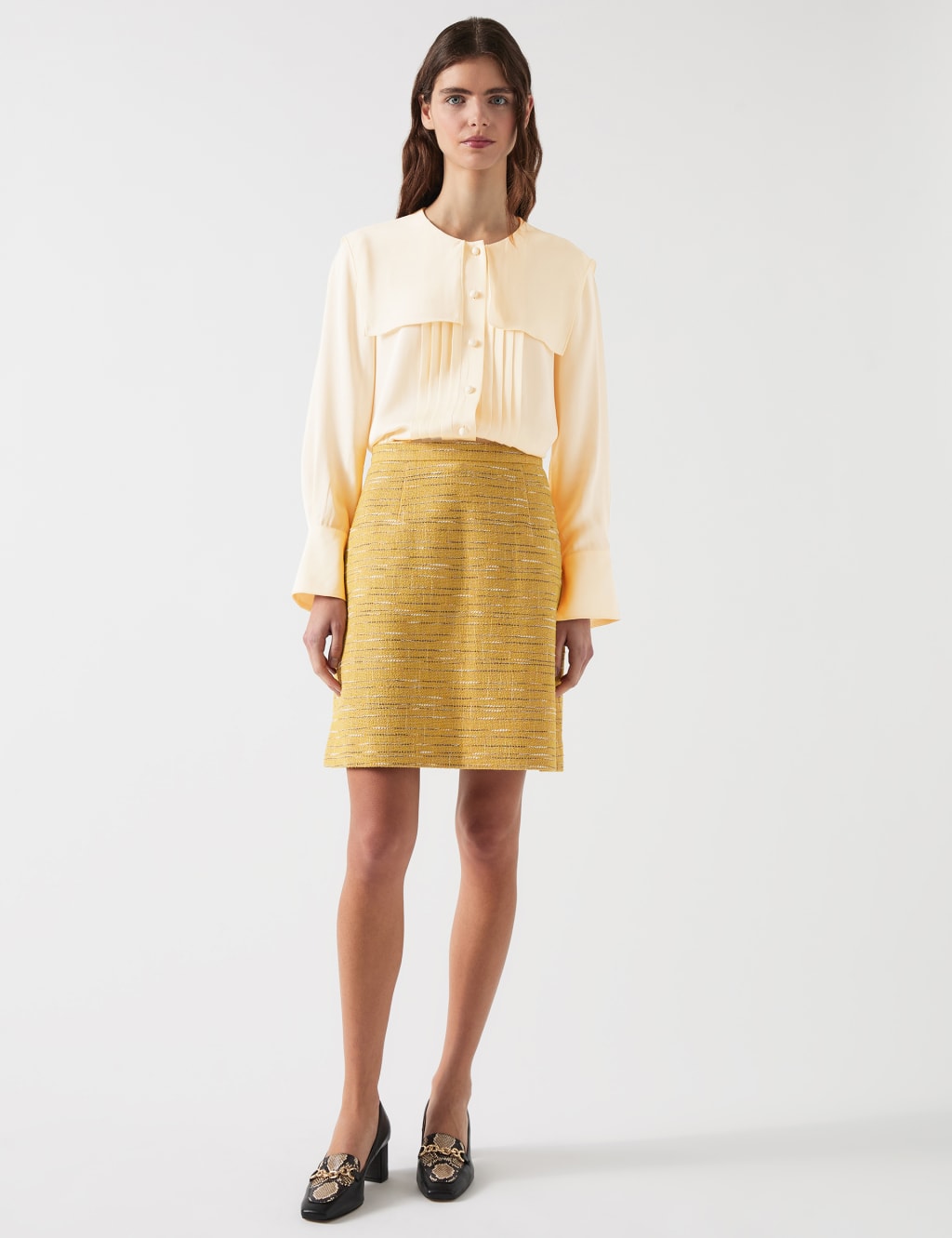 Crepe Pleated Blouse