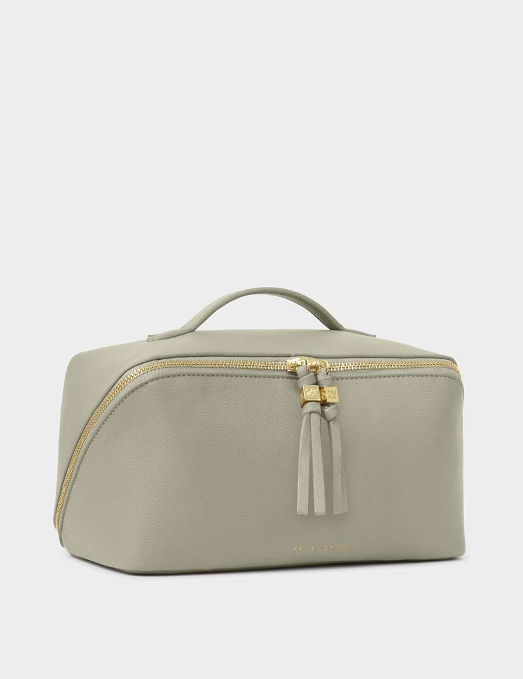 Katie Loxton Women's Personalised Large ToiLetter y Bag - Green - Available at M&S