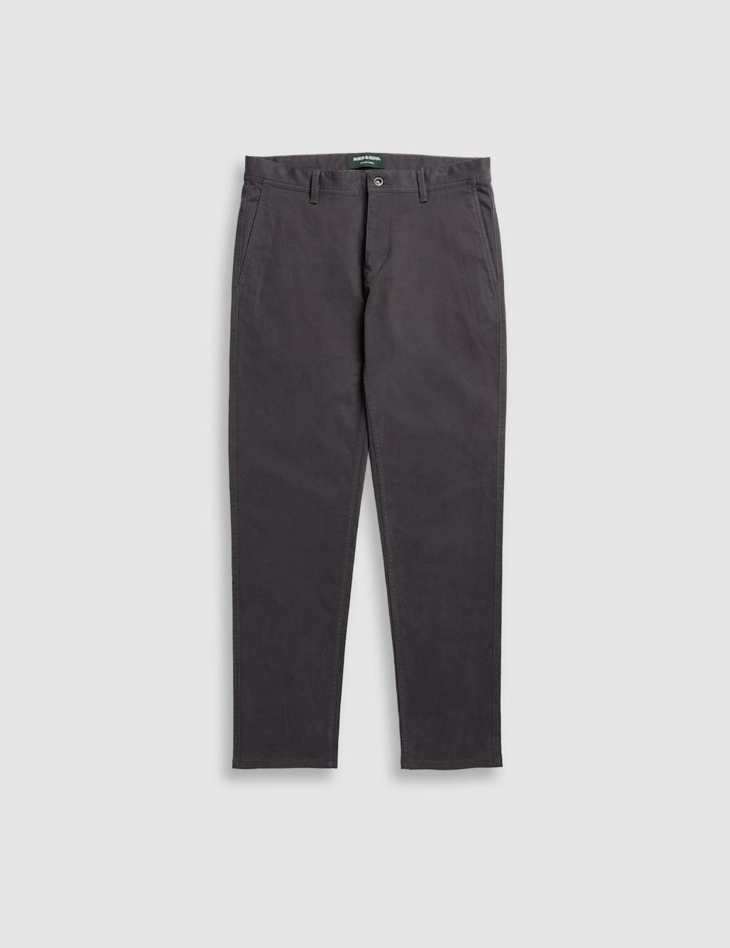 Rodd & Gunn Men's Thomas Road 2.0 Regular Fit Stretch Chinos - 33 - Black - Available at M&S