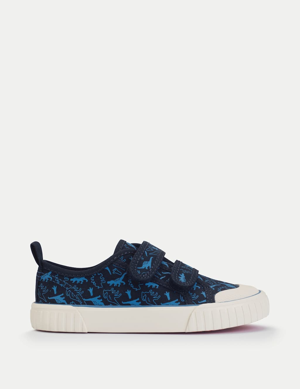 Start-Rite Boys Leather Riptape Dinosaur Trainers (6 Small-3 Large) - 9 - Navy Mix - Available at M&S