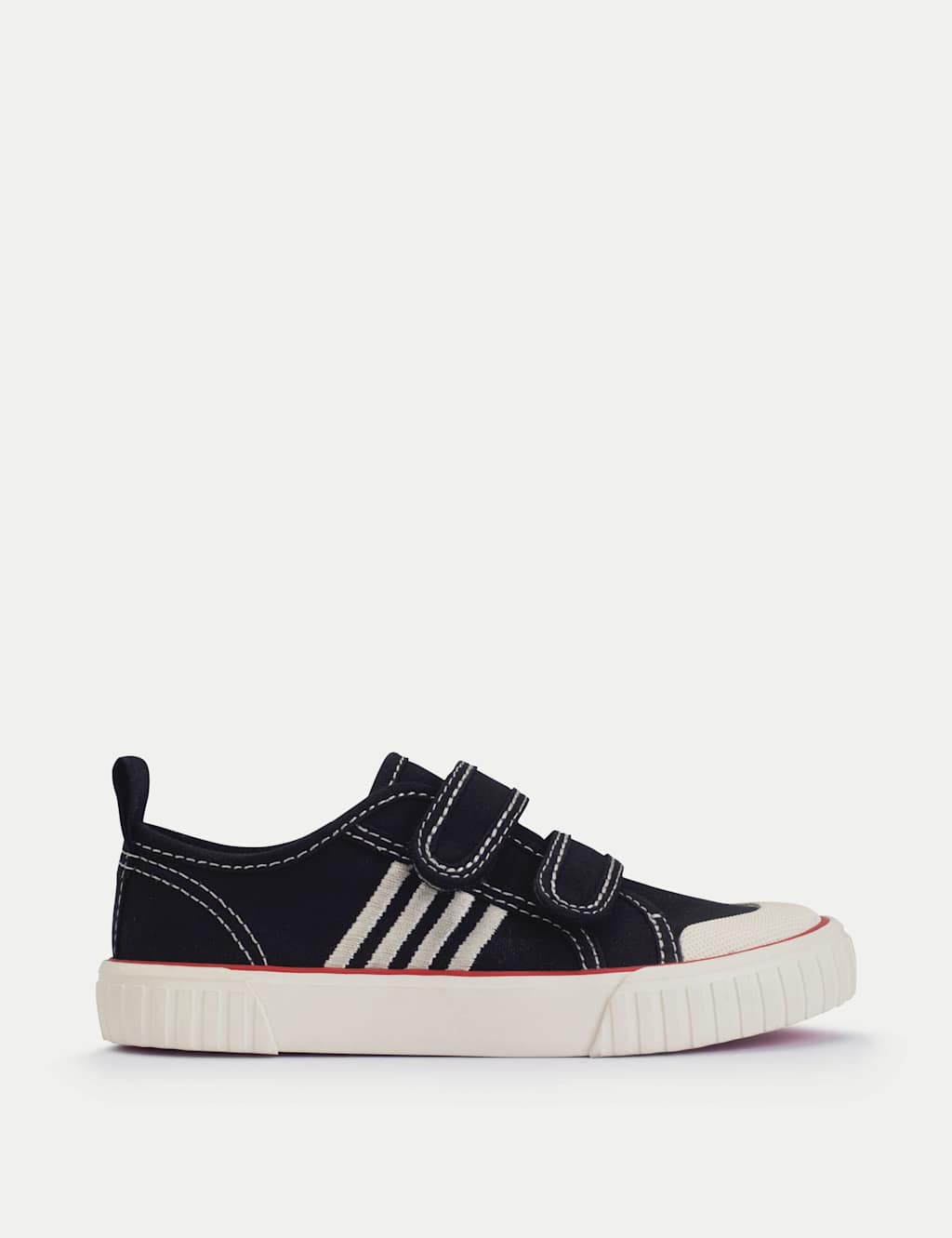 Start-Rite Boys Leather Riptape Trainers (6 Small-3 Large) - 6 - Black Mix - Available at M&S