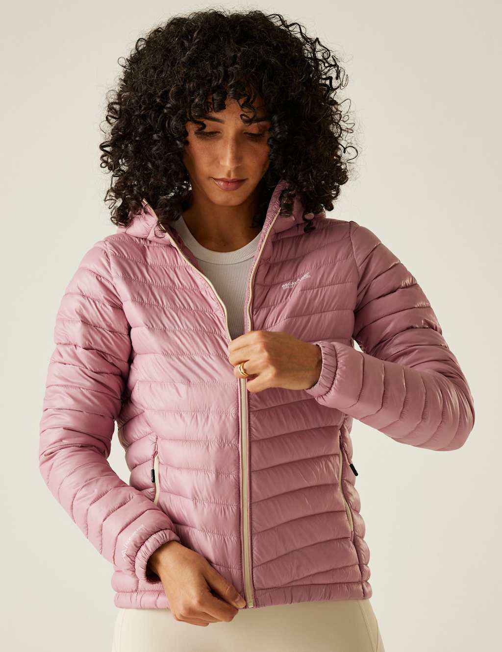 Hurden Water Repellent Hooded Puffer Jacket
