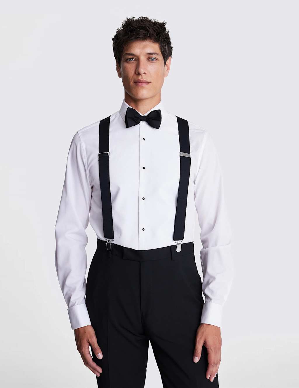 Moss Men's Braces - Black - Available at M&S