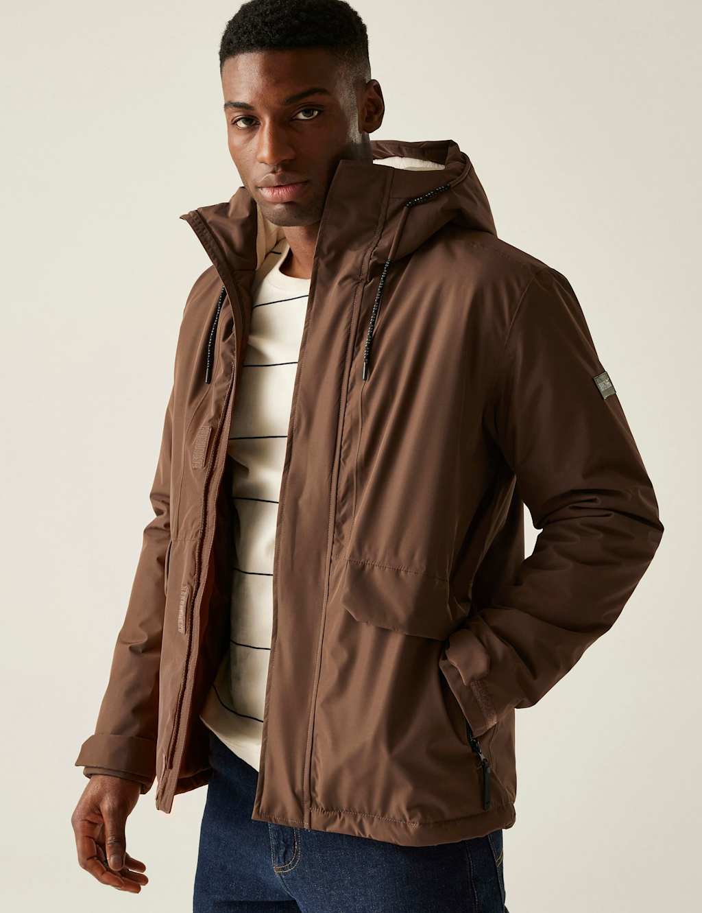 Regatta Sterlings Waterproof Insulated Jacket Brown
