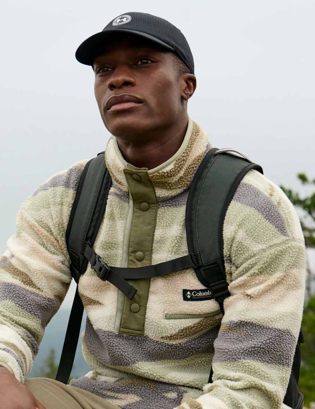 Helvetia II Printed Fleece Jacket