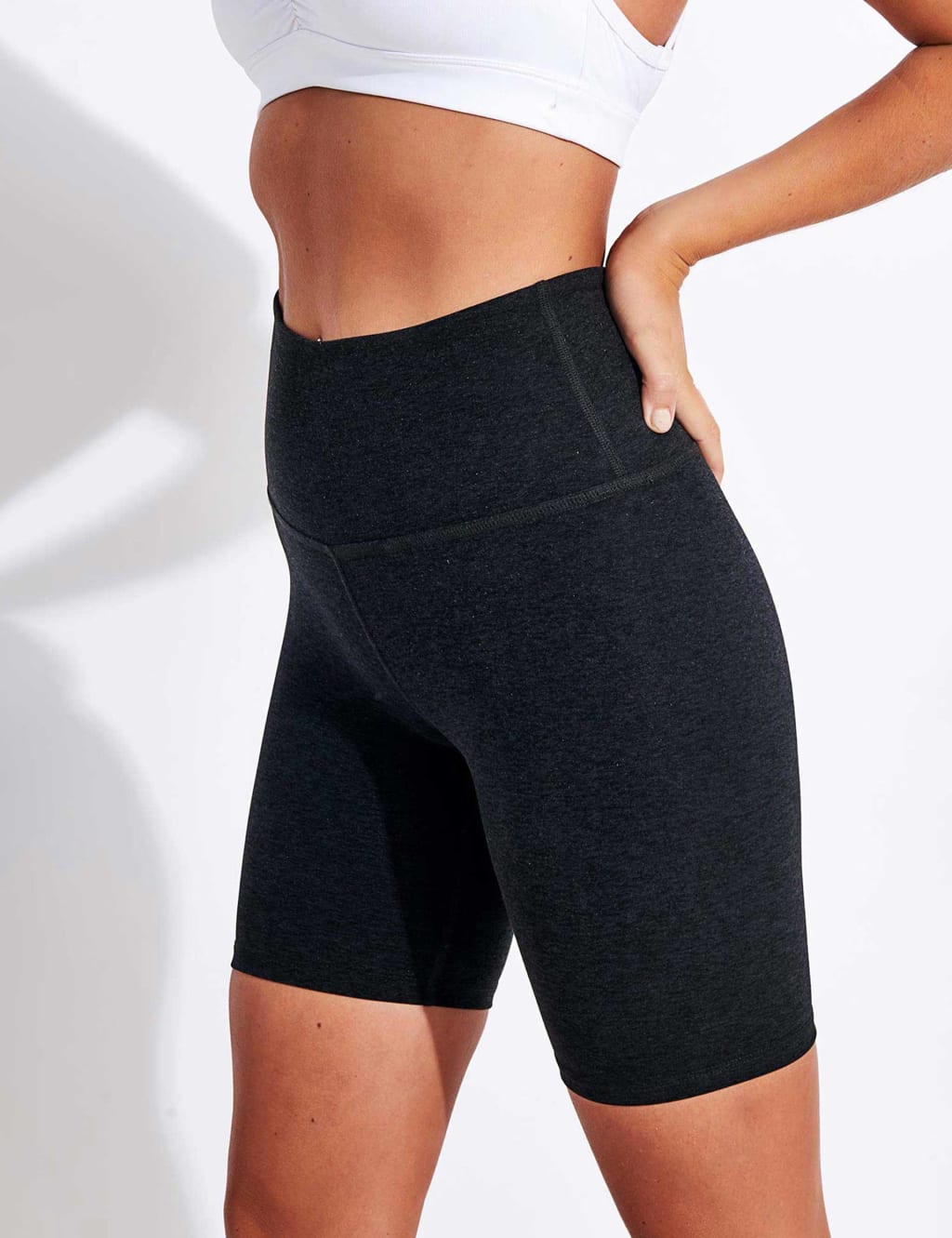 Spacedye High Waisted Biker Shorts