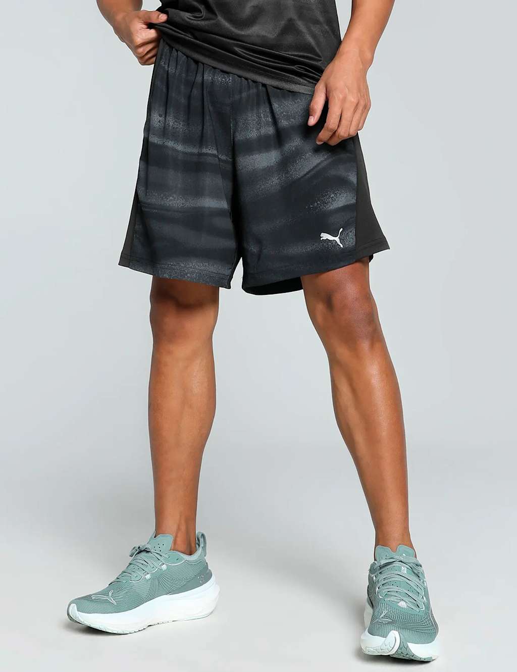 Run Velocity Printed 7 Shorts