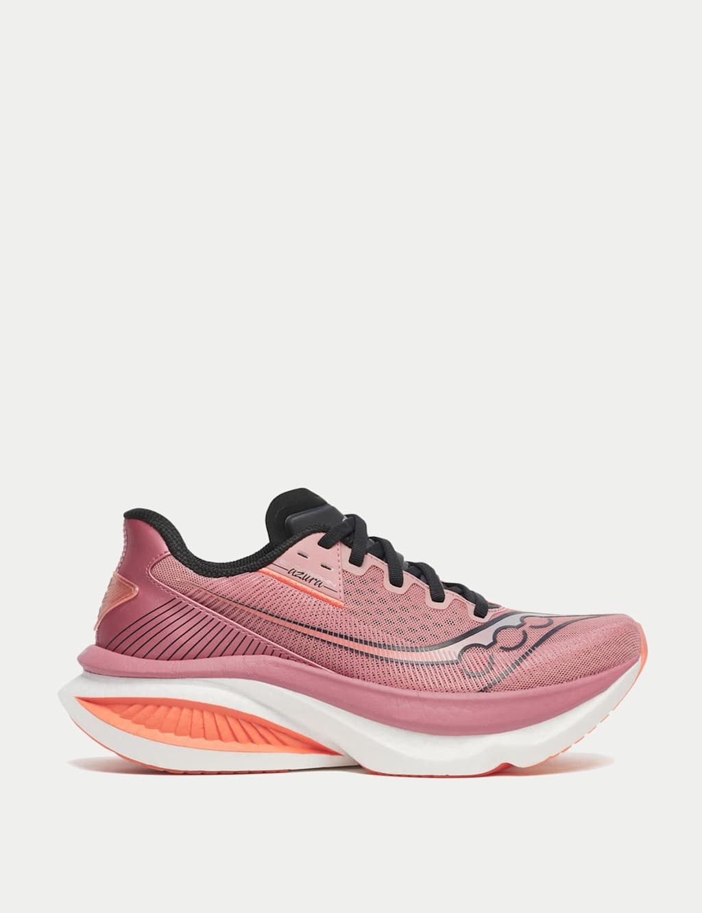 Saucony Women's Endorphin Azura Running Trainers - 7 - Light Pink Mix