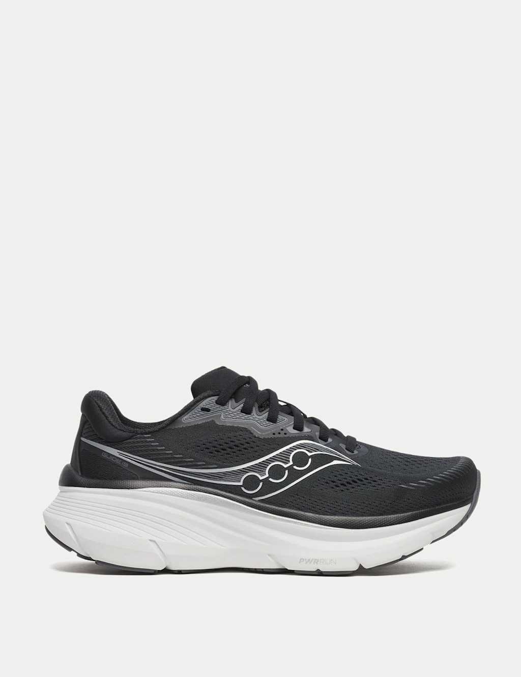 Saucony Women's Guide 19 Running Trainers - 8 - Black Mix