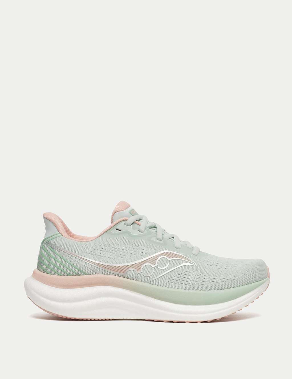Saucony Women's Triumph 23 Running Trainers - 6 - Light Blue Mix