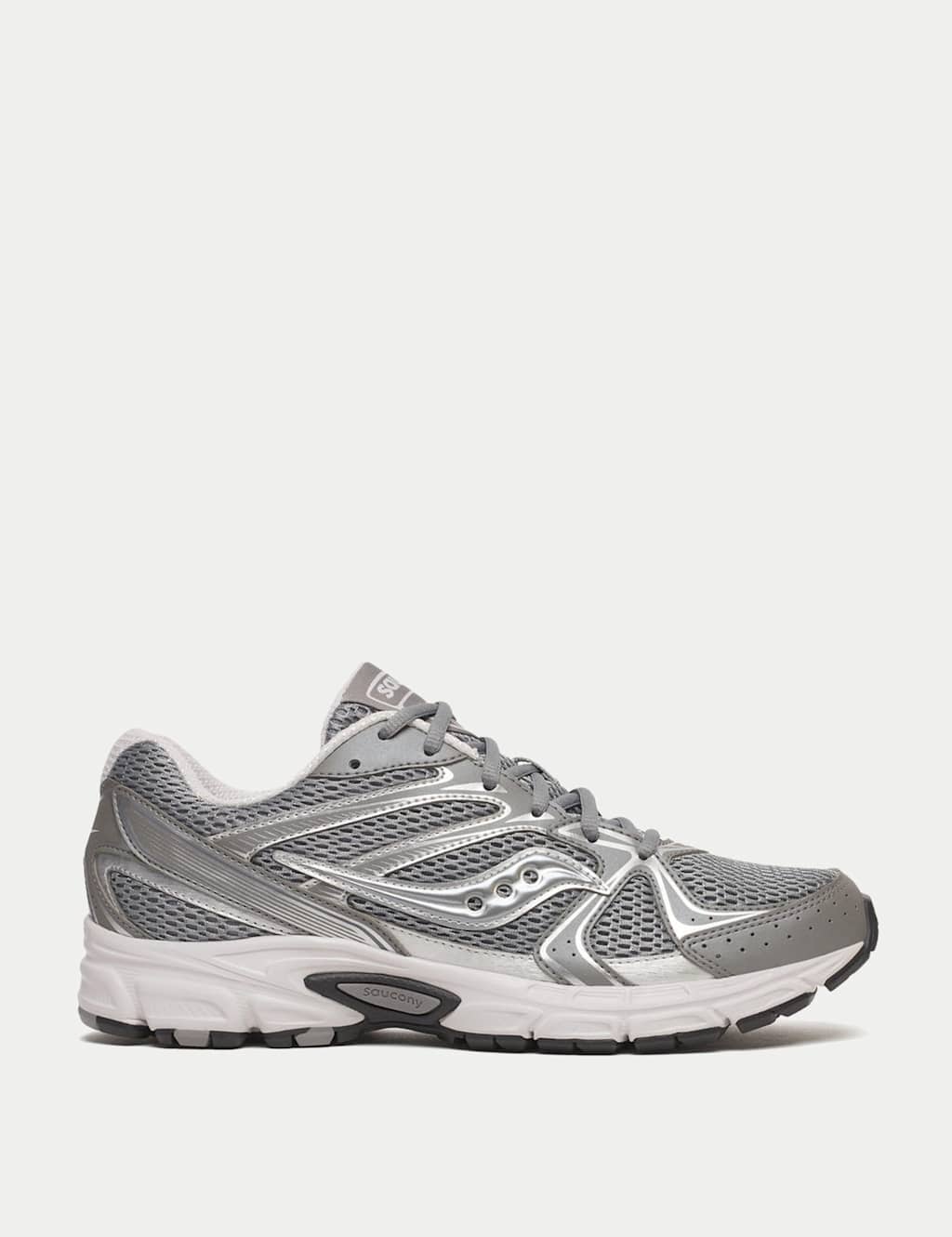 Saucony Women's Ride Millennium Trainers - 9 - Grey Mix