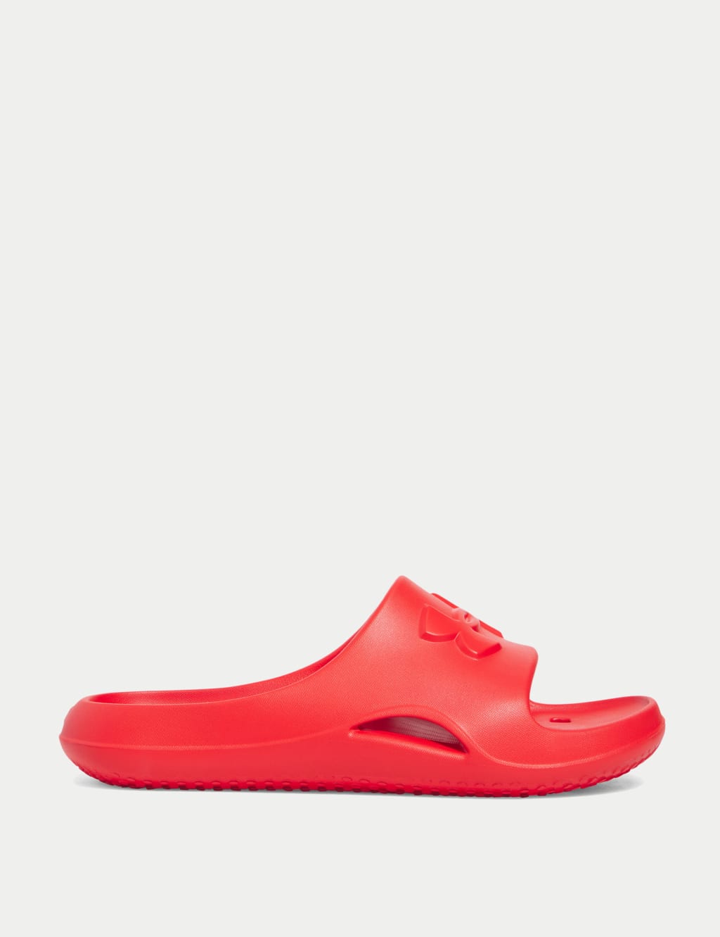Under Armour Men's Locker V Sliders - 10 - Dark Red, Dark Red,Charcoal