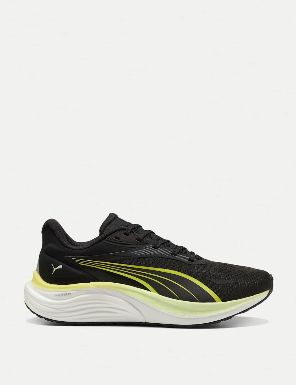 Puma Men's Electrify Nitro 4 Running Trainers - 8 - Black
