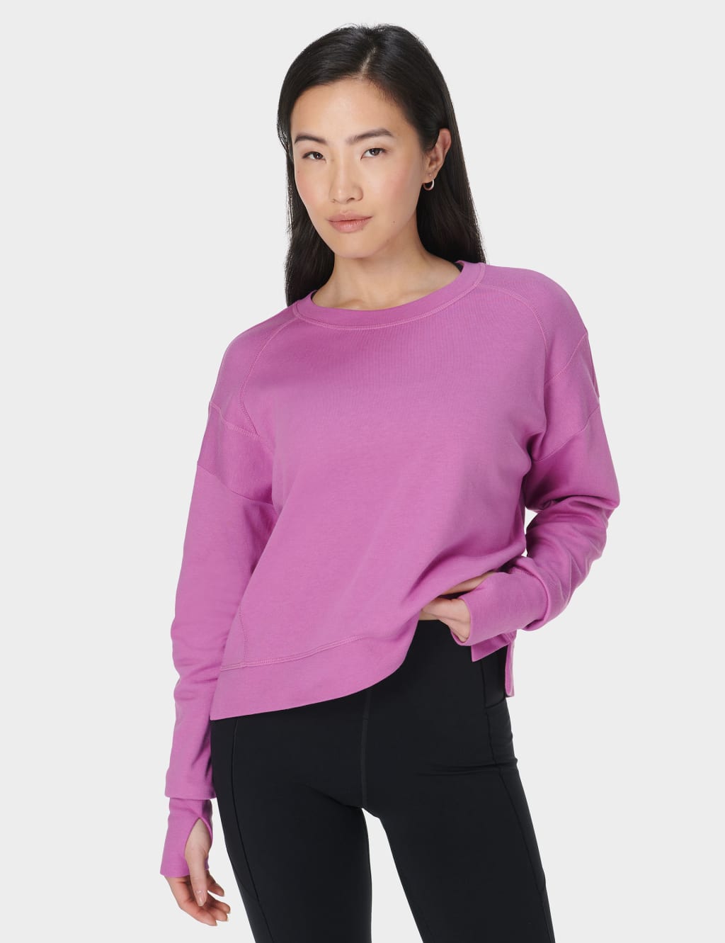 After Class Cotton Blend Relaxed Sweatshirt