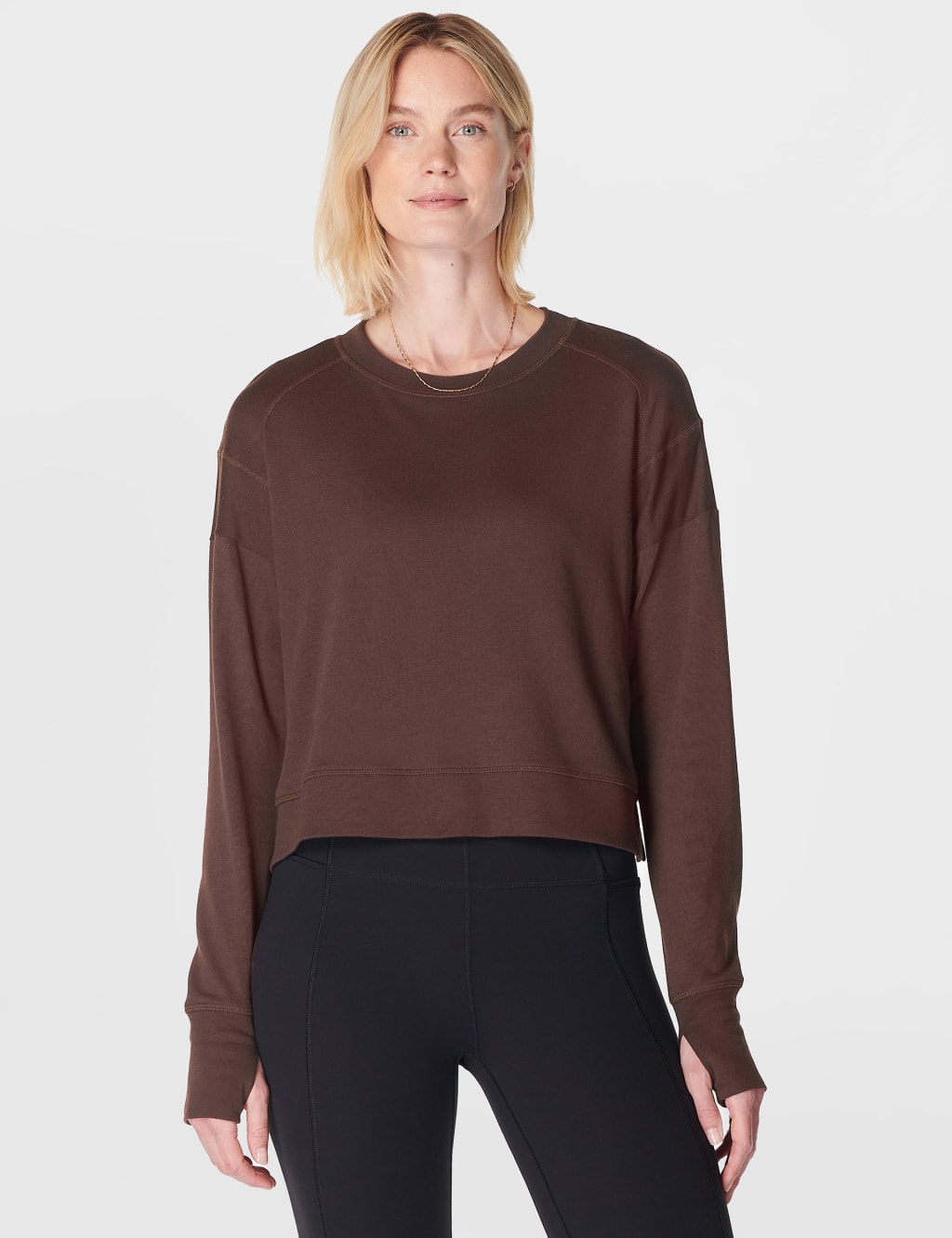 After Class Cotton Blend Relaxed Sweatshirt