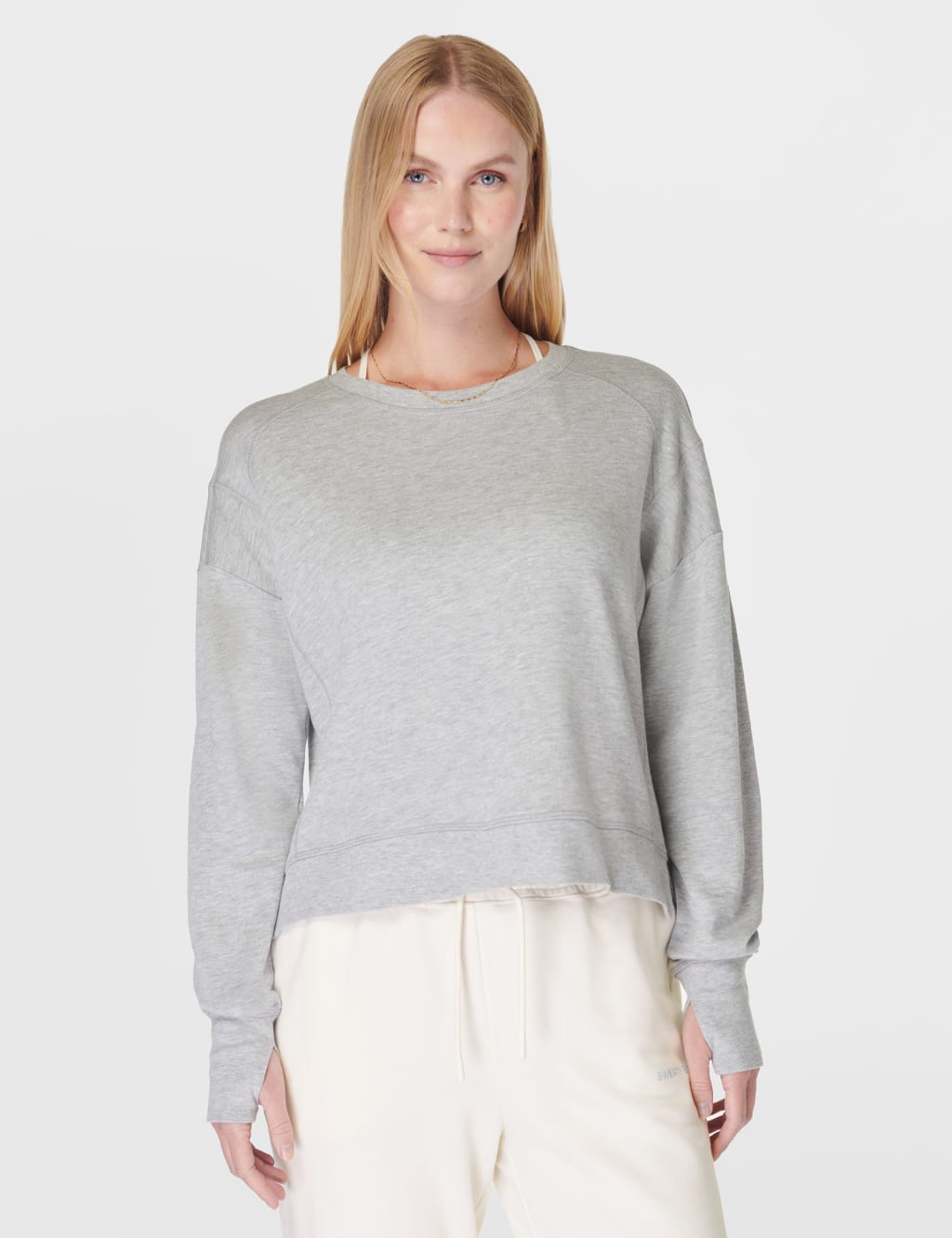 After Class Cotton Blend Relaxed Sweatshirt