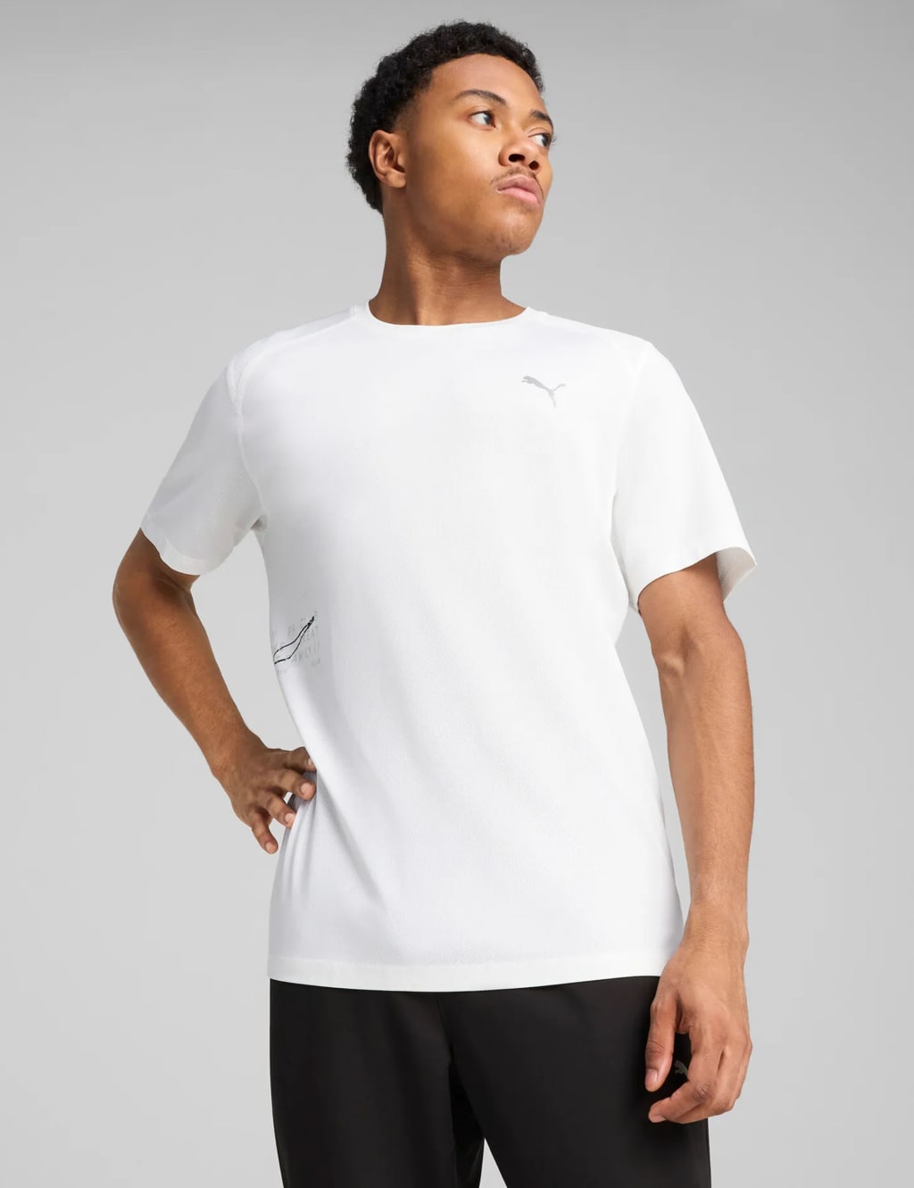 Run Graphic Mesh Training T-Shirt
