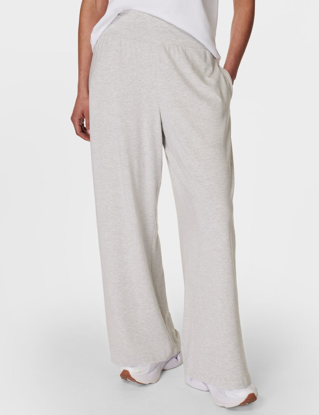 Modal Rich High Waisted Wide Leg Joggers