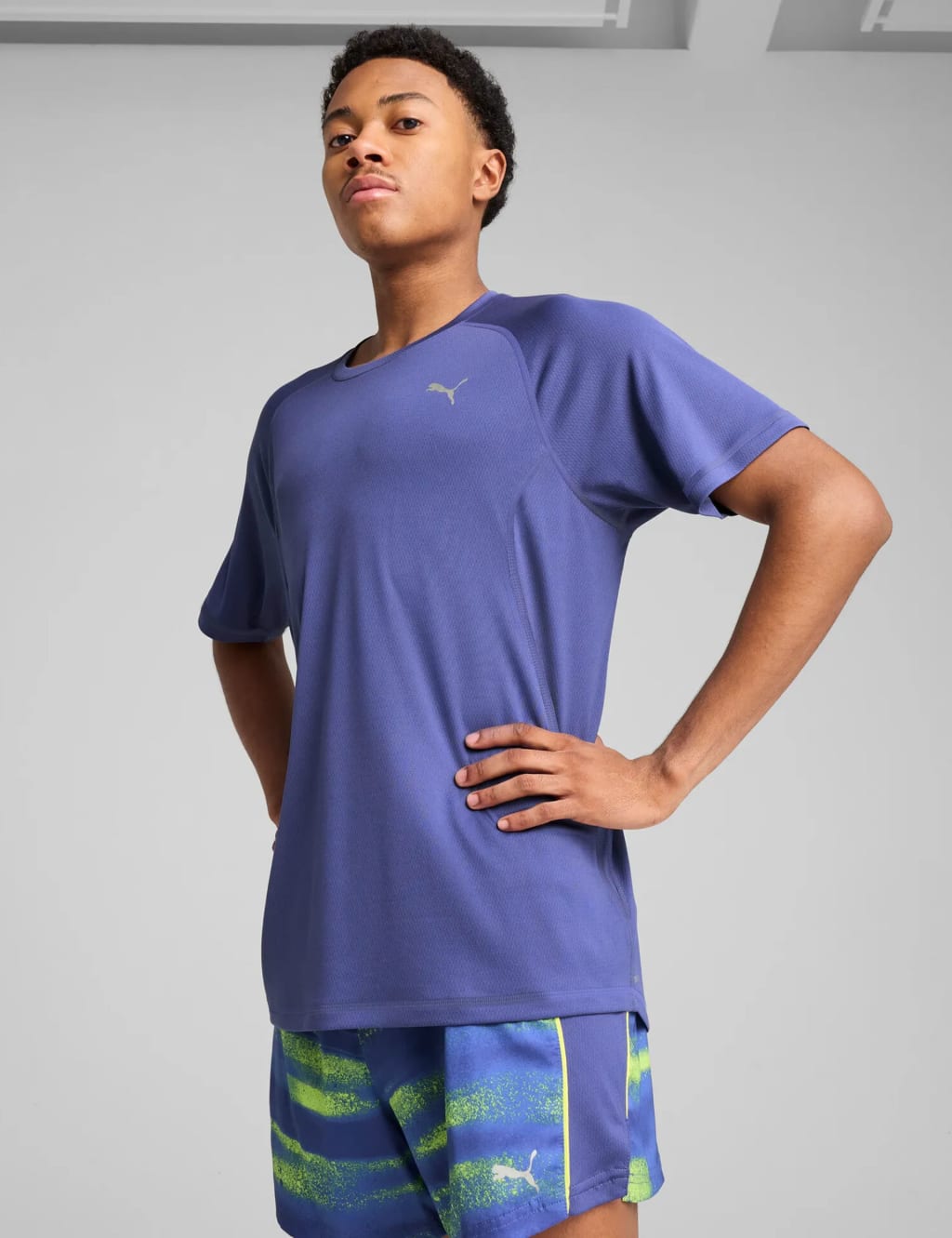 Run Velocity Crew Neck Sports T-Shirt