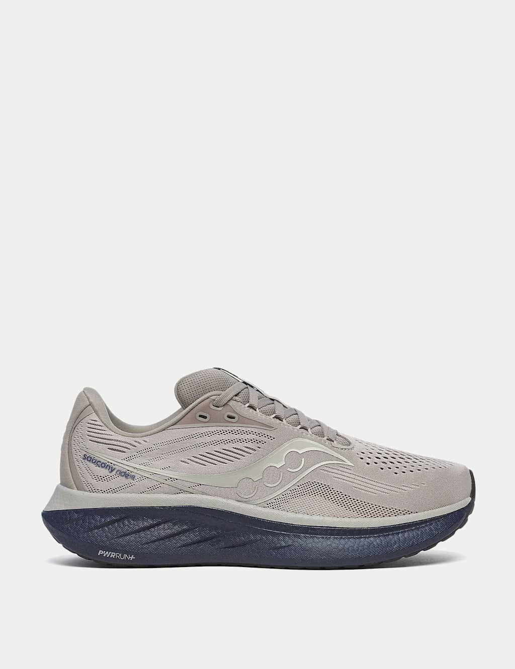 Saucony Ride 18 Trainers Grey Mix