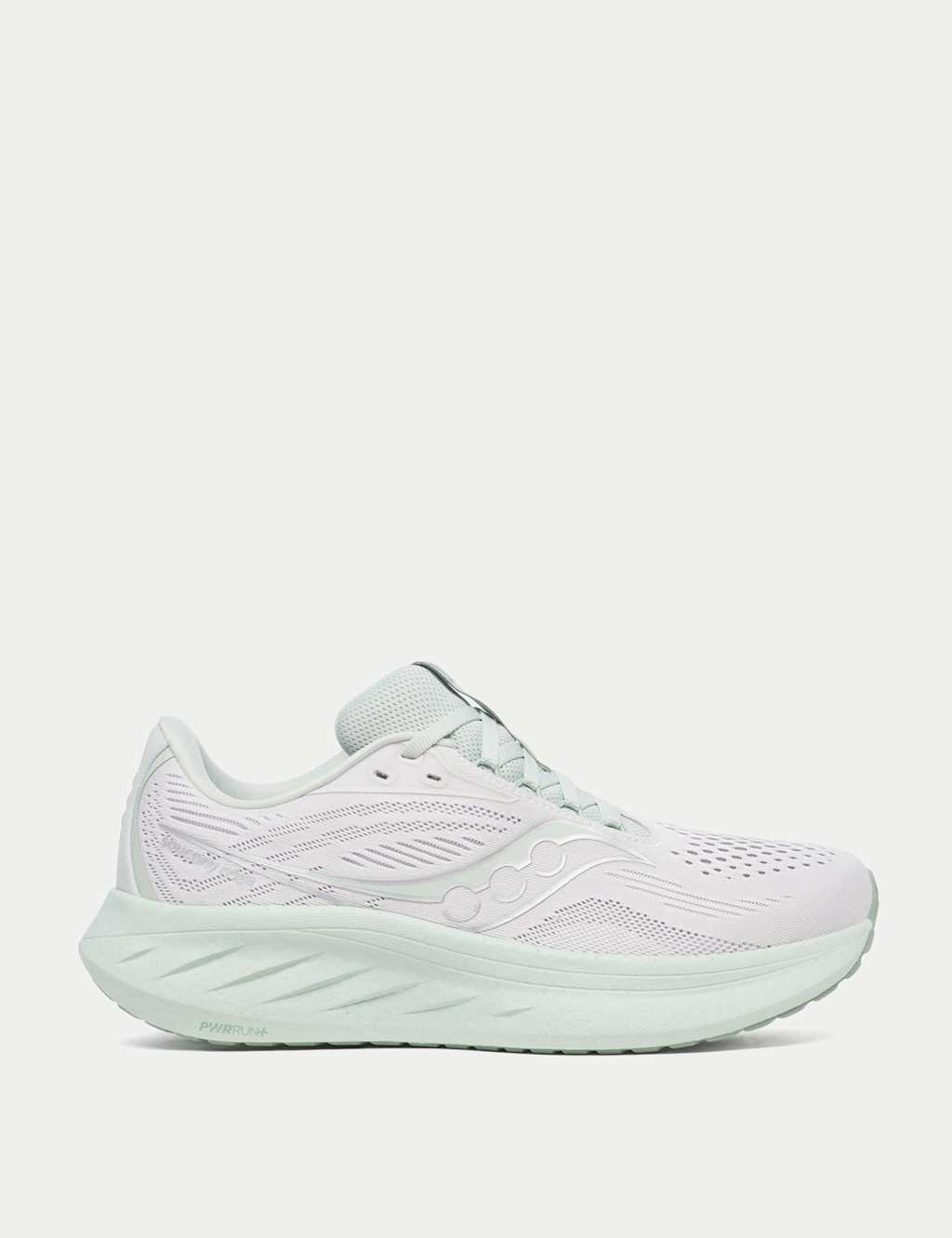 Saucony Ride 18 Running Trainers Green Mix