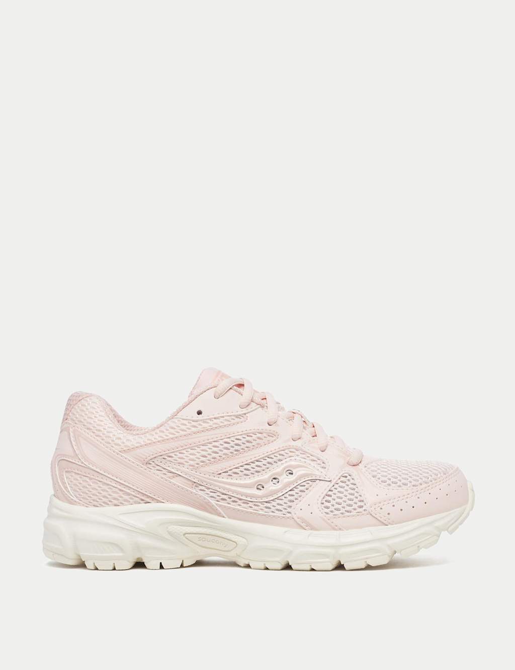 Saucony Ride Millennium Trainers Light Pink Mix