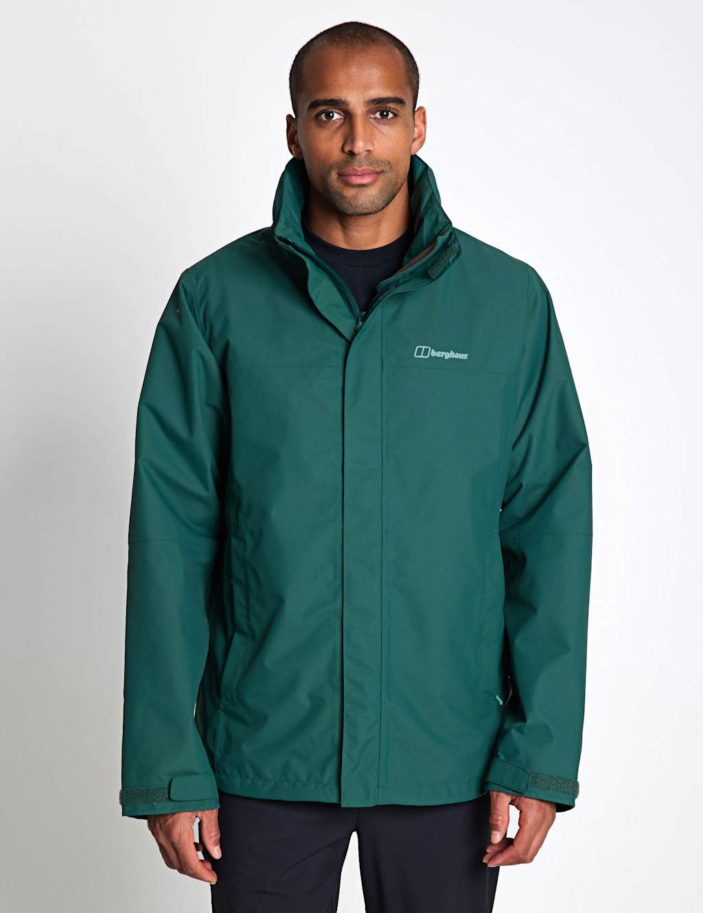 Berghaus Men's RG Alpha 2.0 Waterproof Hooded Jacket - M - Teal Green