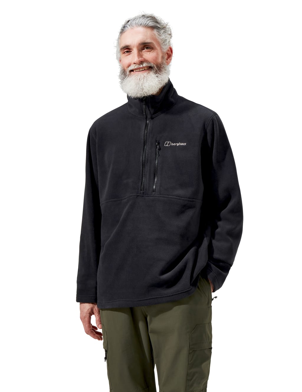 Prism Half Zip Funel Neck Fleece Jacket