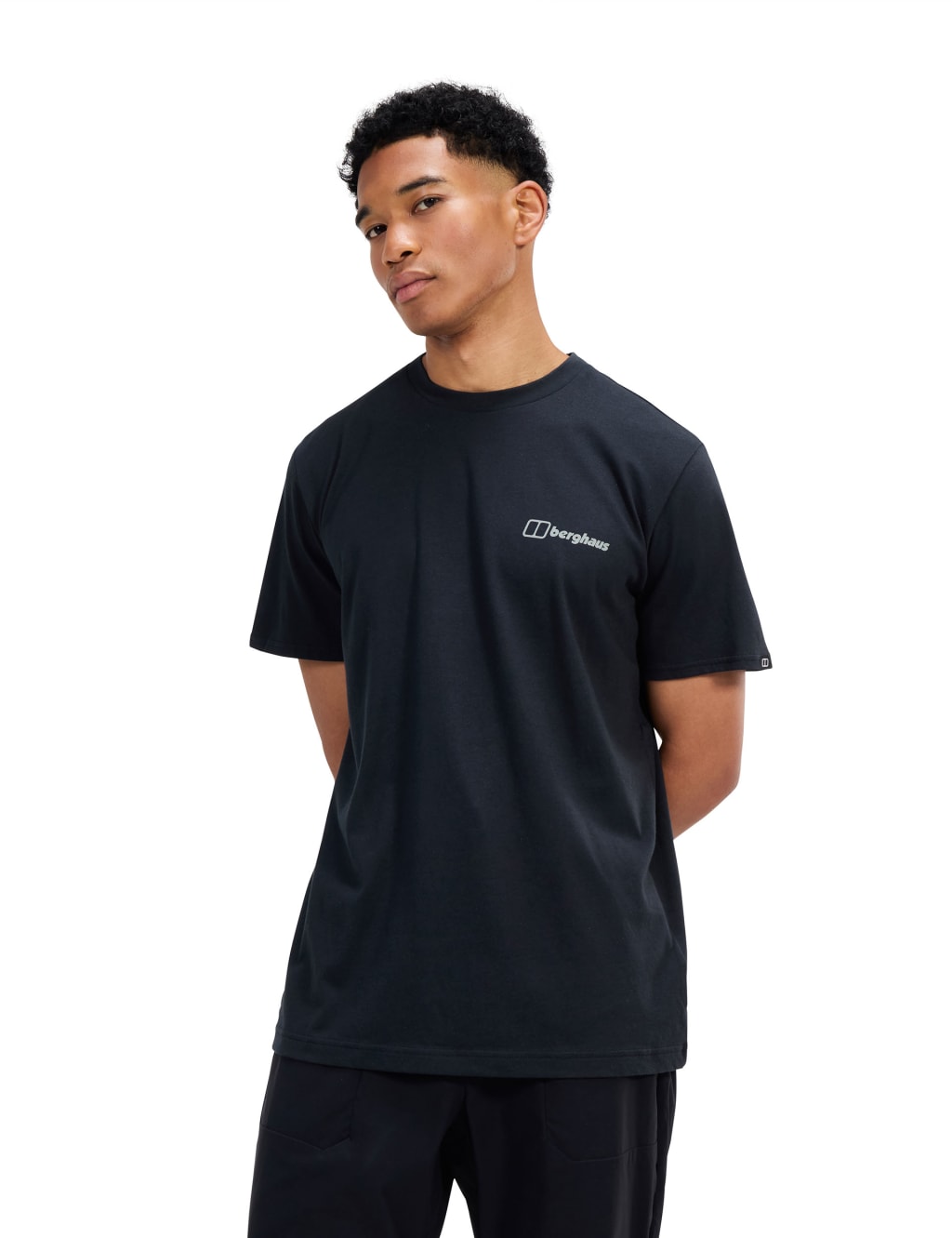 Grappled Pure Cotton Crew Neck T-Shirt