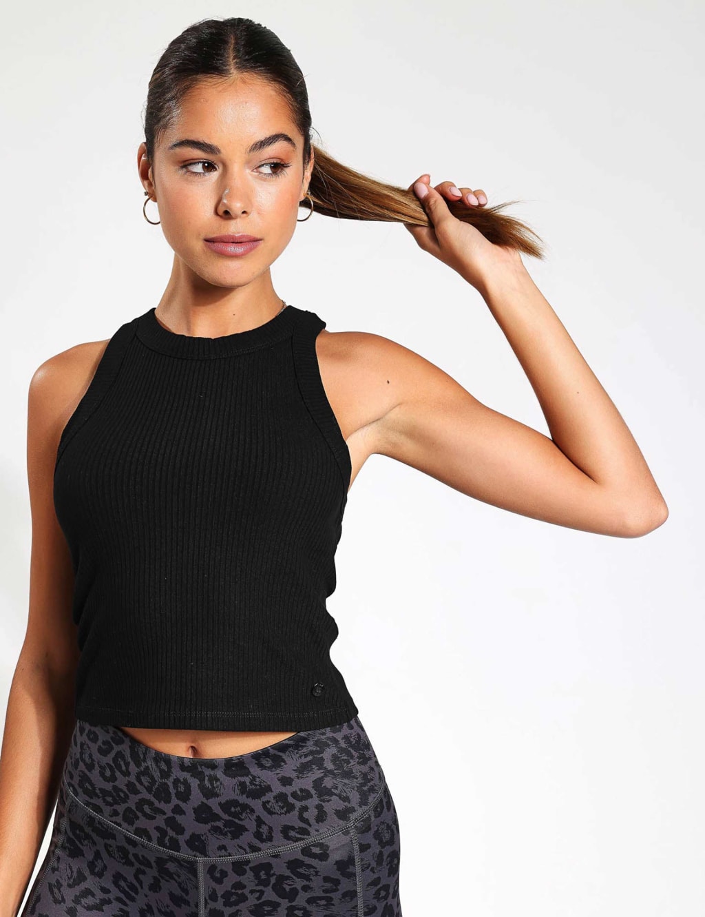 Harmony Cotton Rich Racer Back Vest Top