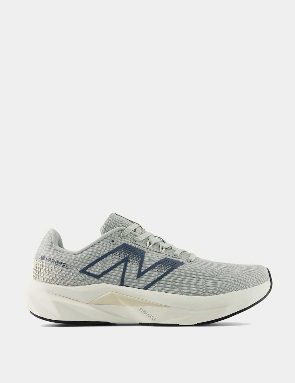 New Balance Men's FuelCell Propel V5 Trainers - 12 - Light Grey Mix