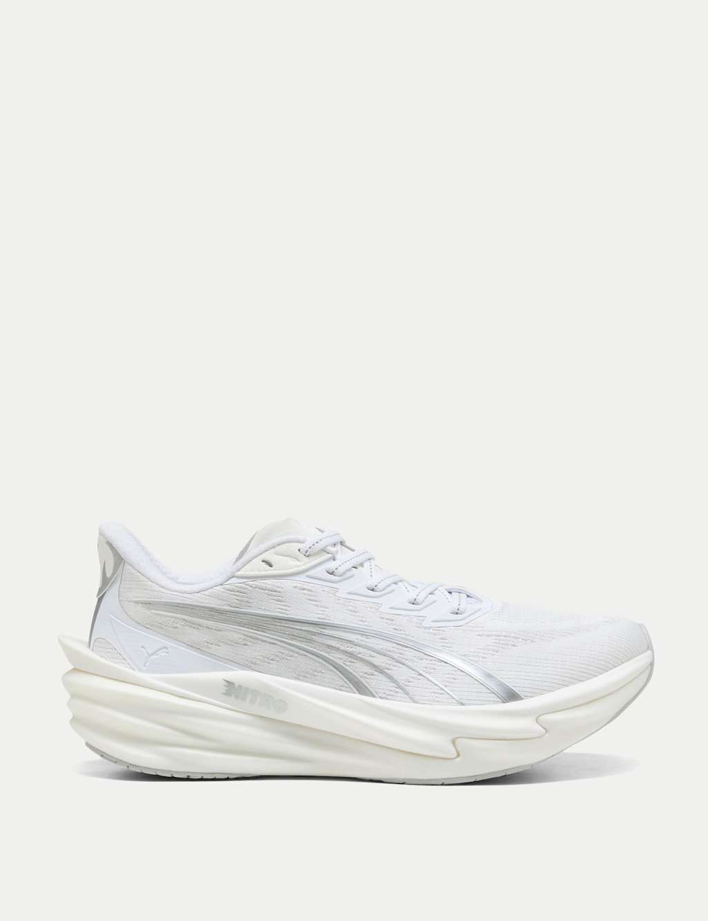 Puma Women's Deviate Nitro 4 Trainers - 7½ - White