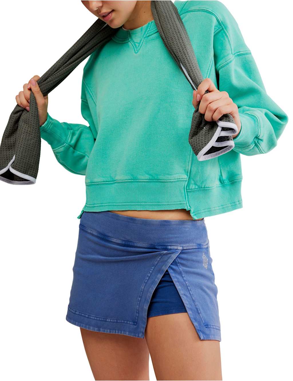 FP Movement Intercept Cotton Rich Sweat-shirt Medium Green