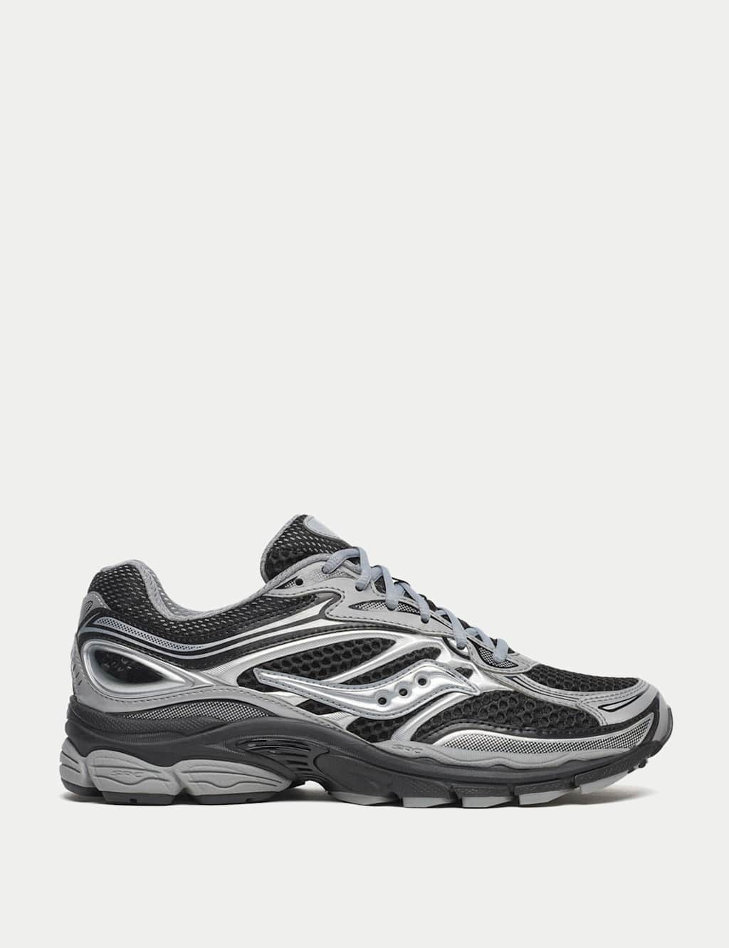 Saucony Men's ProGrid Omni 9 Sports Trainers - Black/Grey