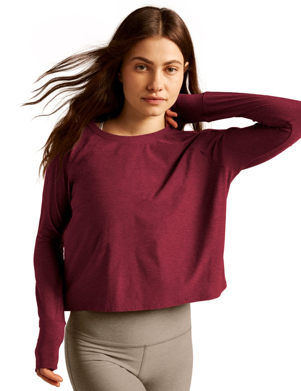 Featherweight Daydreamer Crew Neck Yoga Top