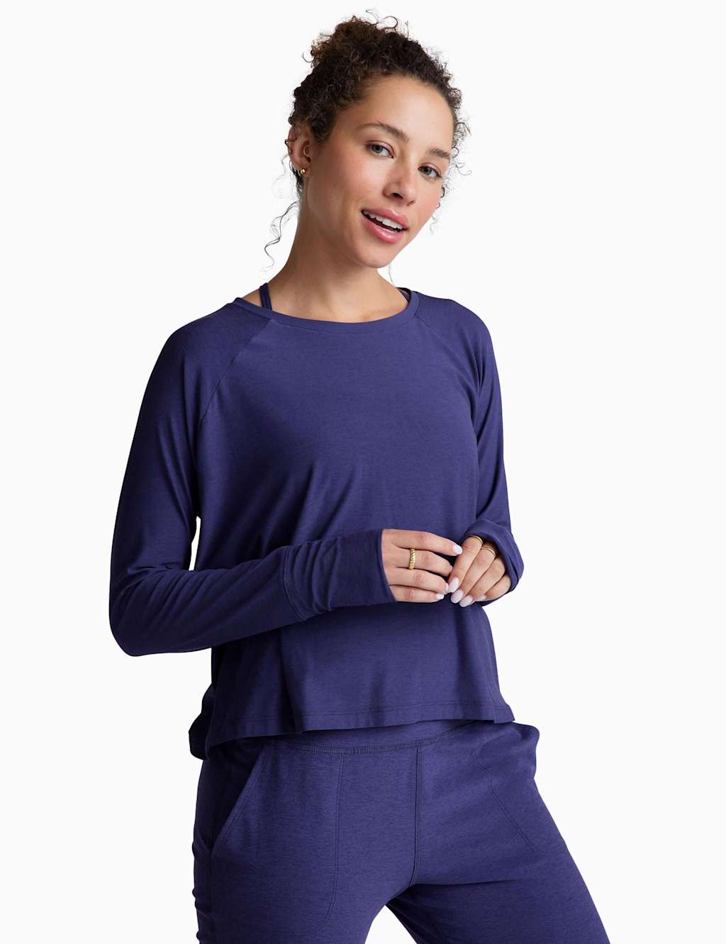 Featherweight Daydreamer Crew Neck Yoga Top