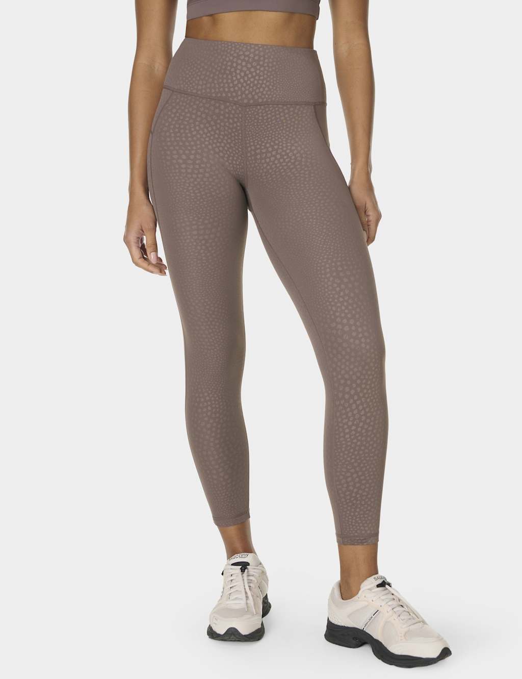 Sweaty Betty Women's All Day Active Animal Print 7/8 Leggings - Small - Taupe