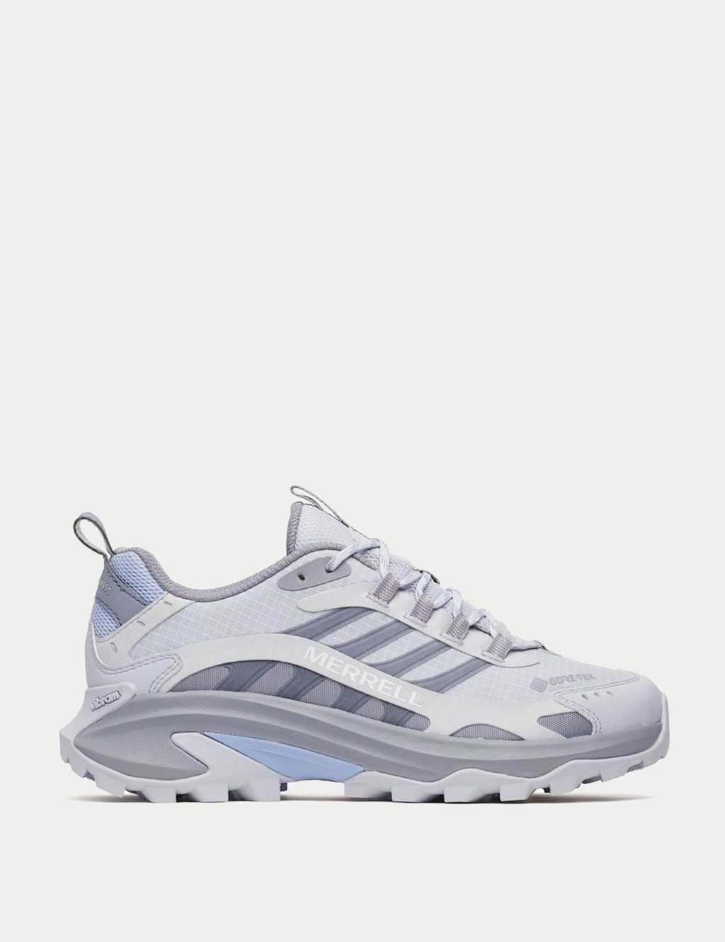 Merrell Women's Moab Speed 2 GTX Walking Trainers - 6 - Blue Mix - Available at M&S