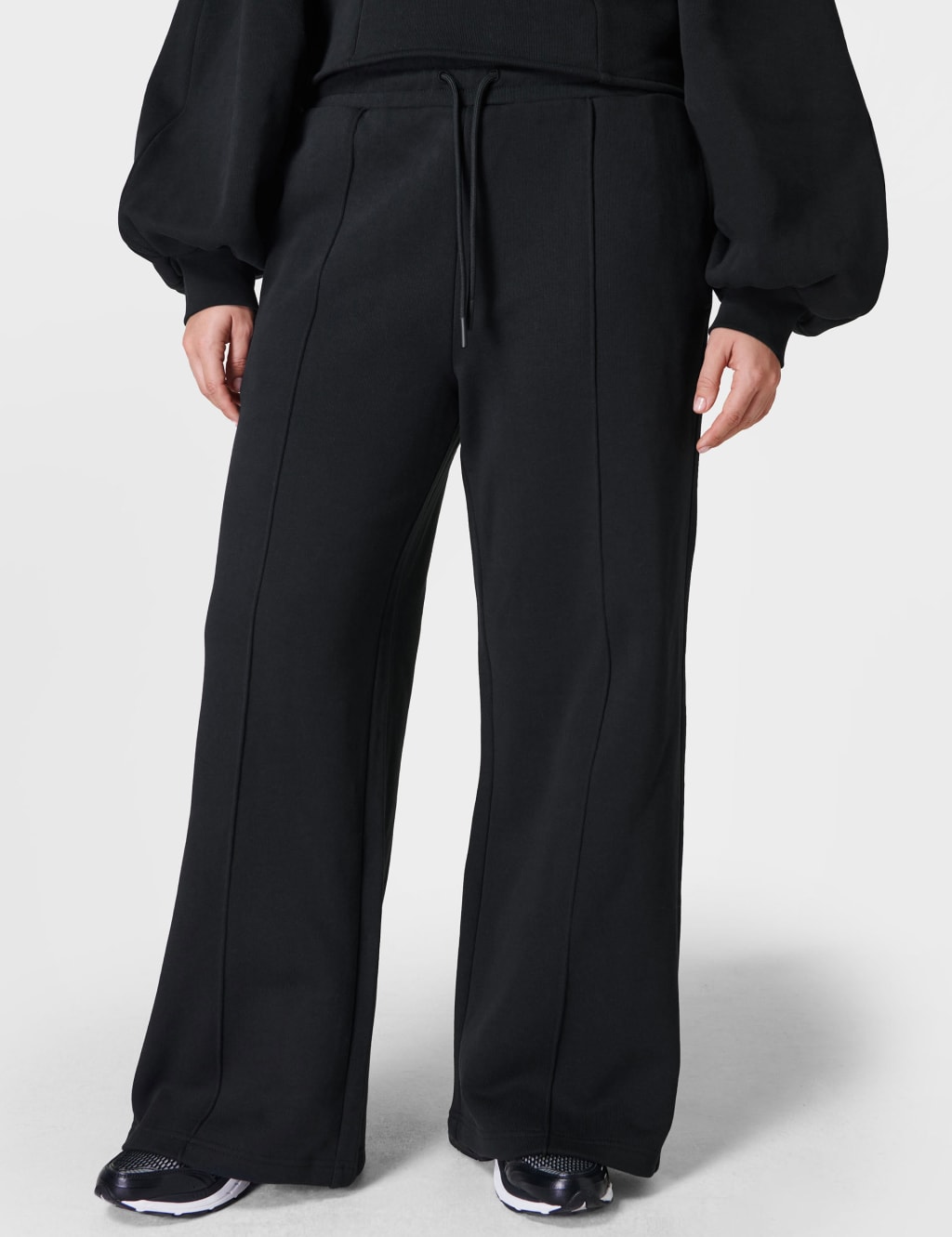 Elevated Cotton Rich Wide Leg Joggers